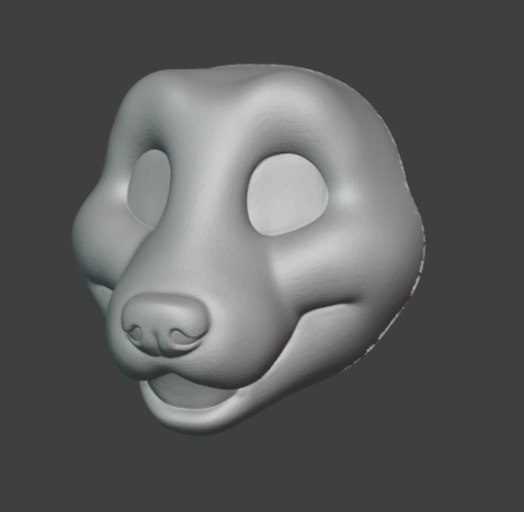 Foam Model Vintage Teddy Bear Fursuit Headbase