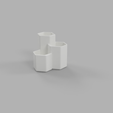 Clean-Brush-holder-Render-1.png Hexagonal Brush Holder