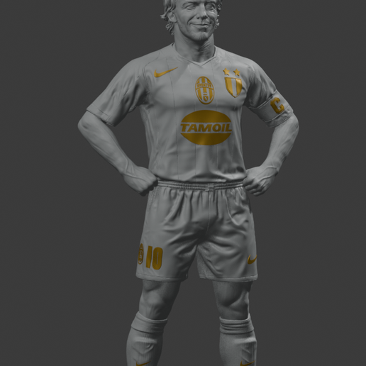 Alessandro Del Piero - cuerpo completo - juventus 2004 -05