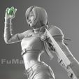Yuffie09.jpg (PreSupport) 1/4 Yuffie Kisaragi Standing Posture Final Fantasy VII Remake