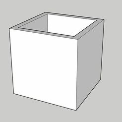 Capture.jpg Download free STL file Cube box • 3D printing template, Designer
