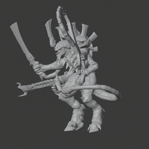 Epic Tyranid Hive Tyrant 3D model