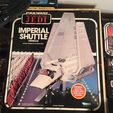 ges SHUTTLE VEHICLE ACTION FIGURES SOLD SEPARATELY SS Pipe. emer Ss Lae daaveoes PS iy = imperial shuttle star wars Kenner hasbro toy repro parts