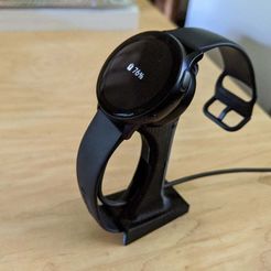 IMG_20200713_162147.jpg Fichier STL gratuit Samsung Galaxy Watch Active 2 Charger Stand・Plan à télécharger et à imprimer en 3D