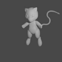 Mew2.png STL file Mew Pokemon・3D printing design to download, Shadow3DFY