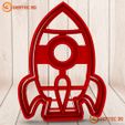 1.168.jpg Mass cutter space rocket ship - COOKIE CUTTER