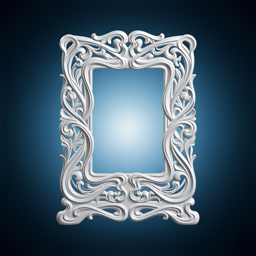 Decorative A Frame Wall Display 3D Print Model