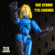 0.png Fantastic Four Pack Inspired T13 Legends Dummy 13 Figure (Mister Fantastic, Invisible Woman, Human Torch, The Thing, Dr Doom, Galactus)