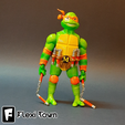 Flexi-Teenage-Mutant-Ninja-Turtles,-Michelangelo-I8.png Flexi Print-in-Place Teenage Mutant Ninja Turtles, Michelangelo