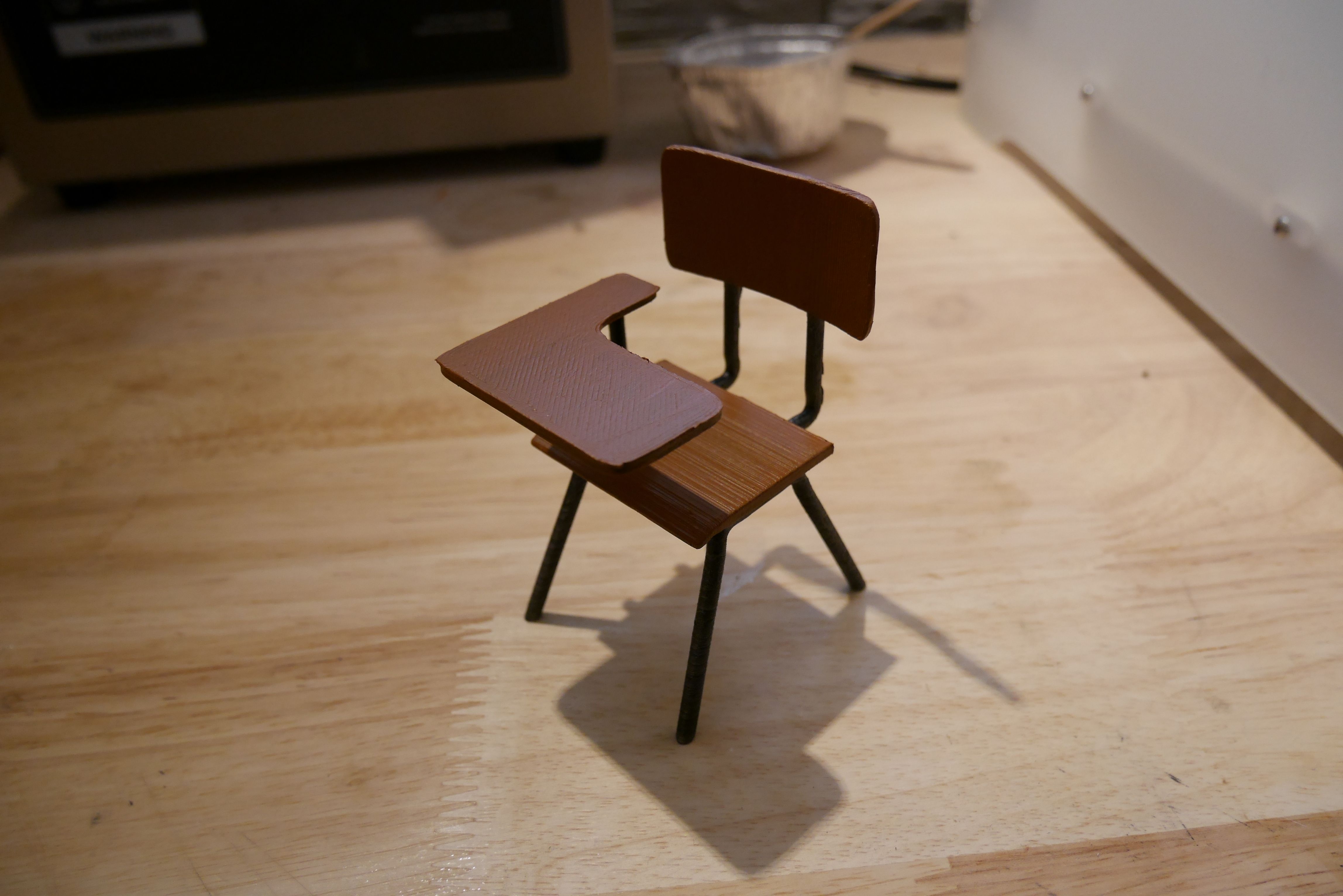 P1030755.JPG Free OBJ file Vintage school desk・3D printing model to download, paul3ddesign