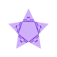 Flexi Star Frikarte3D.stl Flexi Star 🌟 - Commercial Use License