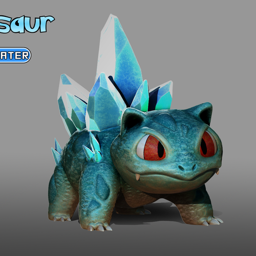Cryosaur - Fakemon 3D model