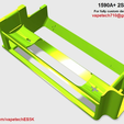 1590A_sled.png 2S 18650 Battery Sled for 1590A