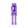 Contemptor AutoCannon Left.stl Fist Contemptuous Mech with twin Cannon