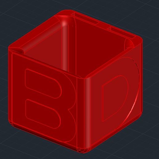 Happy Birthday Box 3D model