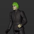 ScreenShot1158.jpg Star-Wars LUKE SKYWALKER (Jedi Knight Outfit) Kenner Style Action figure STL OBJ 3D