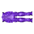 Pharaoh_legs_with_pazzle(63mm).stl Desert chest