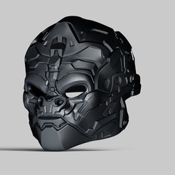 BPR_Composite.jpg Optimus Primal Helmet 3D Print File STL ( Transformers: Rise of the Beasts )