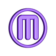MB_M_Logo.STL Makerbot M Logo LED Nightlight/Lamp