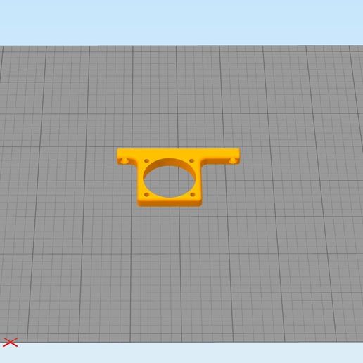Fan Mount.jpg Mini arcada impresa en 3D