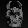 4.PNG The Dragon's Skull - Low Poly Origami