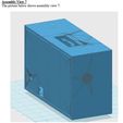 Assembly View 7 The picture below shows assembly view 7. Figure 4.20 — Assembly View 7 Back to the Future Time Circuit 3D Printed Clock