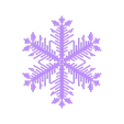 reiter40-1.6-0.7-0.002-80.stl Snowflake growth simulation in BlocksCAD
