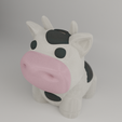 0006.png Cow piggy bank!  (Print-in-place, no supports needed)