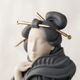 GUEISHA-MODEL-2.jpeg Busto Decorativo de Gueixa