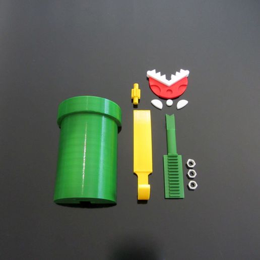 Plante-carnivore-porte-clé-Mario-3.jpg Porte clés plante carnivore