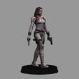06.jpg Black Widow Snow Suit - Black Widow Movie LOW POLYGONS AND NEW EDITION