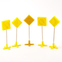 8d417f0406540b1cdbb27e4a01af9a87_1449533375685_11.20.15-product-shoot-024.jpg STL-Datei Pedestrian Road Signs kostenlos・3D-Druck-Idee zum Herunterladen