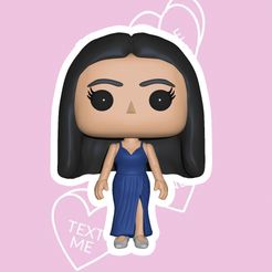BPR_Render-147.jpg STL file FUNKO GIRL DRESS・3D printing design to download