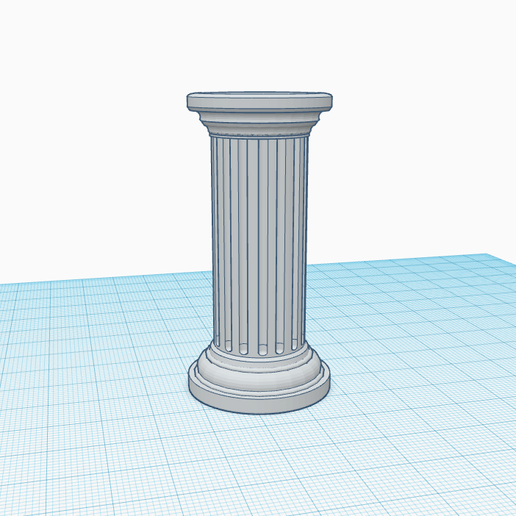 STL file GREEK COLUMN・3D print model to download・Cults