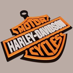 1.jpg Harley-Davidson Motor Cycles Keychain