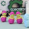 Cobotech-Spa Piggy Articulated Keychain_03.jpg Cobotech Spa Piggy Articulated Keychain - Cute Backpack Keychain