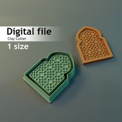 final10.jpg STL file WINDOW 01 CLAY CUTTER・3D printing model to download