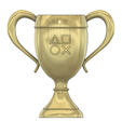 trophy front.png Playstation 4 trophy (Bronze, Silver, Gold)