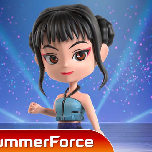 🏹 Zoey SD - KPop Demon Hunters・ STL File for 3D printing・Cults