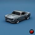 mustang-gt500-front-render.jpg Ford Mustang GT500 E | Model kit car