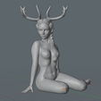 Screen-Shot-2021-02-23-at-9.15.19-AM.png Mystic Elegance: Wiccan Goddess Sculpture with Deer Horns