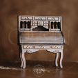 5.jpg Vintage Roll Top Desk - Victorian Antique