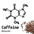 Caffeinetext.jpg Caffeine Molecule