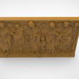 untitled.43.jpg 3D model stl, Rome culture,Relief of the Ara Pacis Augustae with Procession,rome sculpture stl,3d-scan model stl file.For mill and 3d print.