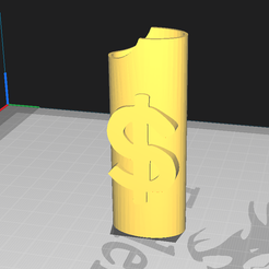 $1.png STL-Datei $ Bic Feuerzeug Etui・Modell zum Herunterladen und 3D-Drucken