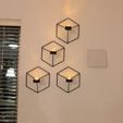 11.jpg 3D geometric wall chandelier