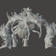 9b.png BRUTE NECROMORPH - DEAD SPACE REMAKE  BOSS - ULTRA HIGH DETAILED MESH - HIGH POLY STL FOR 3D PRINTING