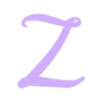 Z.stl Letras y Números DISNEY Letters and Numbers | Logo