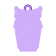 Option_1 - KUROMI JUICE.stl Soda Tab Opener KUROMI JUICE Keychain - STL 3MF pre-painted - Soda can Opener