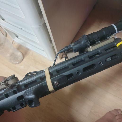 HK416 SMR HANDSTOP 3D model